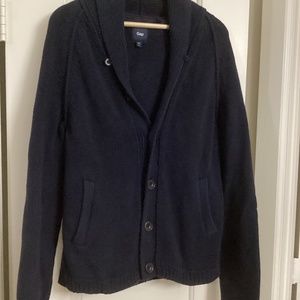 Gap Vintage Navy Heavy Cardigan